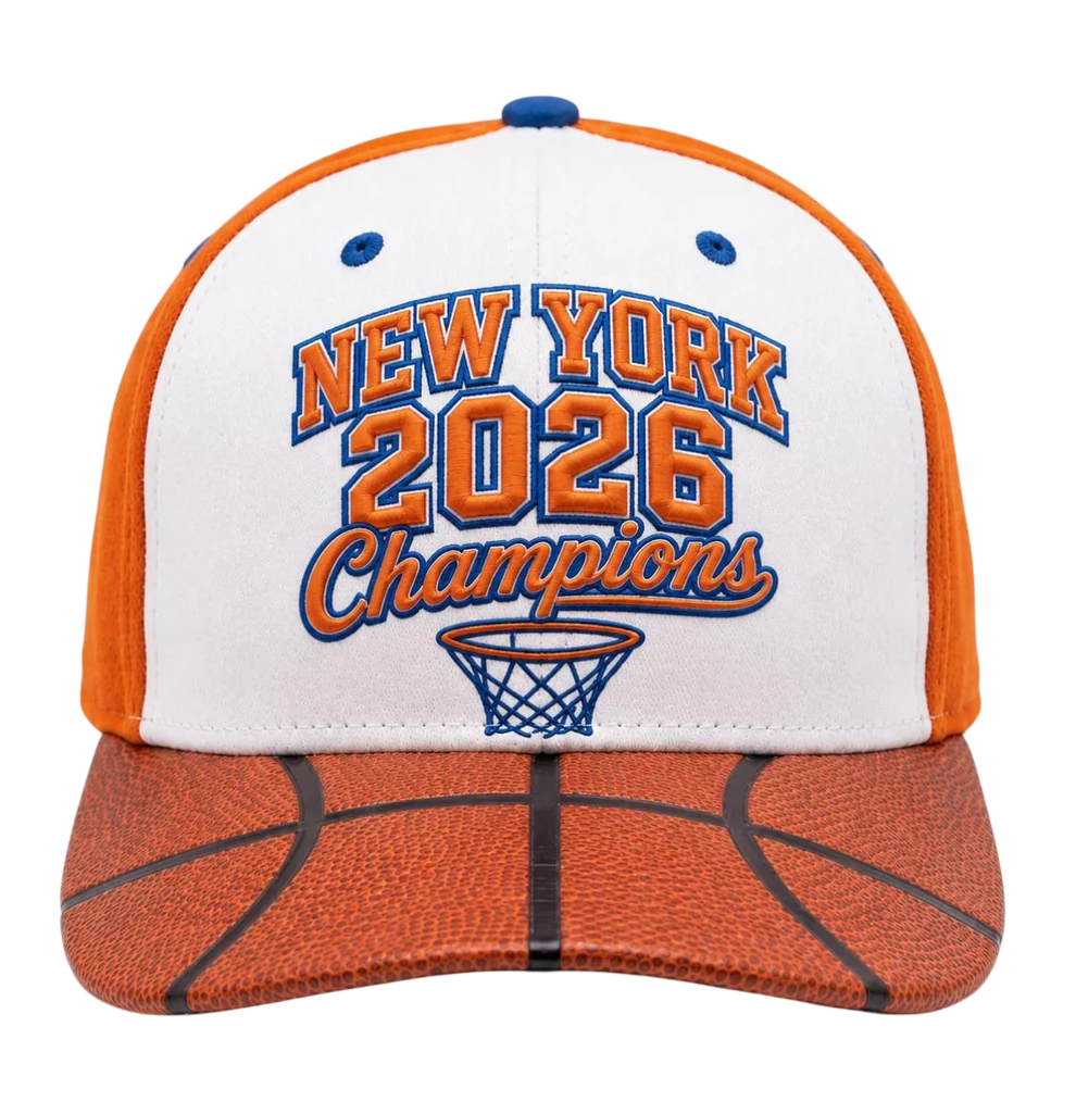 New York Championship Commemorative Hoop Cap™ with Basketball Brim
