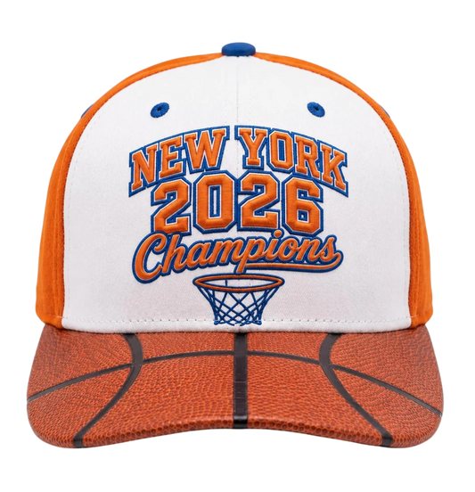 New York Championship Commemorative Hoop Cap™ with Basketball Brim
